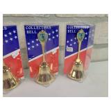 (3) Hermann the German Collectable Bells