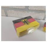 (20) German Flag Magnets (3" x 2") and (2) Patches