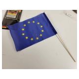 (10) Mini German Flag License Plates (6" x 3"), (13) German Key Rings and More