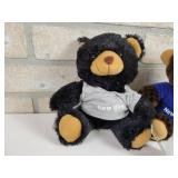 (2) New Ulm, MN Plush Toys - Bear and Beaver - Really Soft!