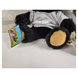 (2) New Ulm, MN Plush Toys - Bear and Beaver - Really Soft!