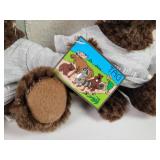 (2) New Ulm, MN Plush Toys - Moose and Beaver - Really Soft!