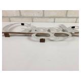 "Giggle" Metal Wall Sign - Approx. 20" Long