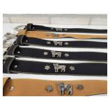 (7) New Belts - From 36" to 40" Overall Length
