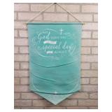 "May God Bless You" Banner - Approx. 27" x 17"