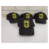 (4) German Coat of Arms Baseball Caps