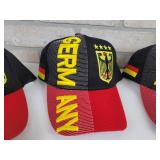 (3) Germany Baseball Caps