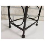 (2) Metal Wine Bottle Holders