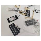 Annaleece by DeVrie jewelry Inventory - 22K Gold Plated or Rhodium Plated - Crystallized with Swarovski