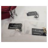 Annaleece by DeVrie jewelry Inventory - 22K Gold Plated or Rhodium Plated - Crystallized with Swarovski