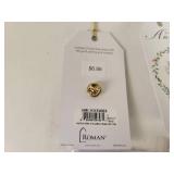 (14) My Guardian Angel Birthstone Pins - 18K Gold Plated w/ Crystals