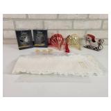 Kurt S. Adler Christmas Ornaments, Plauener Spitze Runners and More