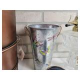 Wicker Dress Form (25" Tall), Decorative Buckets, Money Clip, Pocket tokens, Lamp and More - NO SHIPPING