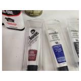 Lot of Oil Paints, Hand Sanitizer, paint Brushes and More - NO SHIPPING