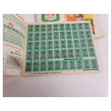 Vintage Green Stamp Books, Catalogs and Card