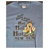Lot of (3) NEW Small Crewneck Short Sleeved T-Shirts: "Zicke Zacke Zicke Zacke Hoi Hoi Hoi"