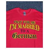 Lot of (3) NEW 2XL Short Sleeved T-Shirts: "Pray for Me I