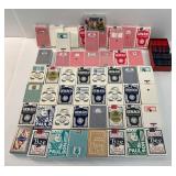 Large Group Of Misc. Playing Cards And Vintage Poker Chips