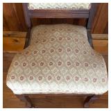 Pair of Victorian Walnut Upholstered Chairs