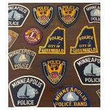Collection of Vintage Police and Ambulance Patches