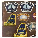 Collection of Vintage Police and Ambulance Patches