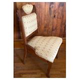 Pair of Victorian Walnut Upholstered Chairs