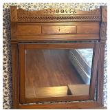 Vintage Victorian Four Drawer Dresser with Mirror and Hanky Drawers