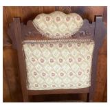 Pair of Victorian Walnut Upholstered Chairs