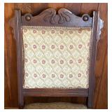 Pair of Victorian Walnut Upholstered Chairs