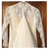 Vintage Wedding Dress with Gorgeous Beading