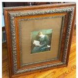 Gorgeous Vintage Frame with a Vintage Print