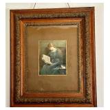 Gorgeous Vintage Frame with a Vintage Print