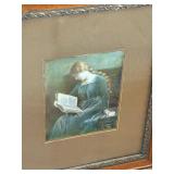 Gorgeous Vintage Frame with a Vintage Print