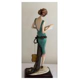 Giuseppe Armani Lady with Book Sculpture