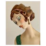 Giuseppe Armani Lady with Book Sculpture