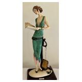 Giuseppe Armani Lady with Book Sculpture