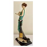 Giuseppe Armani Lady with Book Sculpture