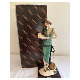 Giuseppe Armani Lady with Book Sculpture