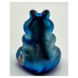 Fenton Favre Glass Hippo Figurine