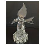 Vintage Cambridge Glass Seagull Flower Frog
