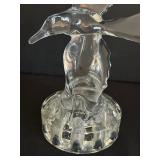 Vintage Cambridge Glass Seagull Flower Frog