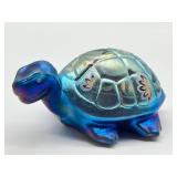 Fenton Art Glass Favrene Turtle Figurine