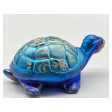 Fenton Art Glass Favrene Turtle Figurine