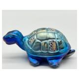 Fenton Art Glass Favrene Turtle Figurine
