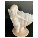 Vintage Cambridge Crown Tuscan Flying Lady Bowl