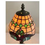 Stained Glass Boudoir Lamp