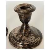 Pair of Gorham Sterling Silver Candleholders