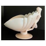 Vintage Cambridge Crown Tuscan Flying Lady Bowl