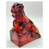 Cambridge by Lenox-Imperial Glass Lion Bookend
