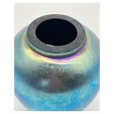 Vintage Fenton Hand Painted Floral Favrene Temple Jar